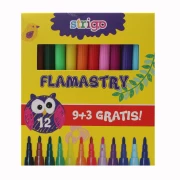 STRIGO - FLAMASTRY 12 SZTUK