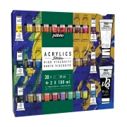 Pebeo Studio Acrylic Set 30T20ml +2T100ml