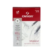 SZKICOWNIK CANSON STUDENT A3 90G 50 ARK. NA SPIRALI