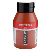 TALENS AMSTERDAM COLOUR ACRYLIC 1000ml 411 - BURNT SIENNA