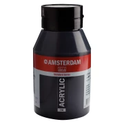 TALENS AMSTERDAM COLOUR ACRYLIC 1000 ML 735 - OXIDE BLACK