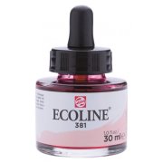 TALENS ECOLINE 30 ml 381 - PASTEL RED - koncentrat farby wodnej