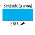 TALENS ECOLINE 30 ml 578 - SKY BLUE CYAN - koncentrat farby wodnej