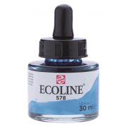 TALENS ECOLINE 30 ml 578 - SKY BLUE CYAN - koncentrat farby wodnej