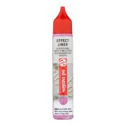 TALENS EFFECT LINER 28ml. GLITTER RED - KONTURÓWKA