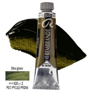 TALENS REMBRANDT 40ML 620 - OLIVE GREEN - farba olejna