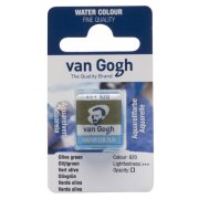 TALENS VAN GOGH WATER COLOUR PAN OLIVE GREEN