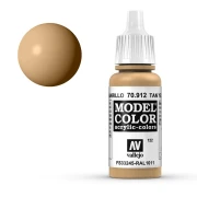 Vallejo Model Color 122 - 912-17 ml. Tan Yellow