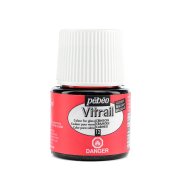 PEBEO VITRAIL 45ML CRIMSON