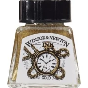 Winsor & Newton Tusz rysunkowy Gold 14ml