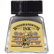 Winsor & Newton Tusz rysunkowy Silver 14ml