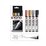 YONO MARKER ZESTAW 4 KOLORY 1,5-3MM METAL AKRYLOWE