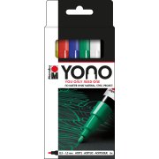 YONO MARKER ZESTAW 6 KOLORÓW 0,5-1,5MM AKRYLOWE