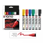 YONO MARKER ZESTAW 6 KOLORÓW 1,5-3MM AKRYLOWE