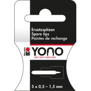 YONO MARKER TIPS 0,5-1,5 MM KOŃCÓWKA 5 SZTUK